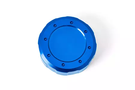 Coperchio del serbatoio del liquido freni in alluminio Pro Bolt blu-1