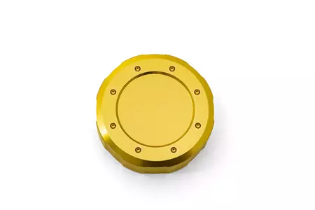 Pokrov rezervoarja zavorne tekočine iz aluminija Pro Bolt zlate barve-1