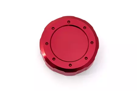 Hliníkový kryt nádržky brzdové kapaliny Pro Bolt červený - RESR10Z1R