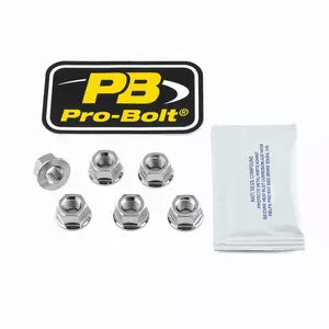 Гайки за зъбни колела от неръждаема стомана Pro Bolt M8x1.25 - SS6SPN8