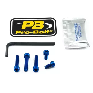 Kraftstofftankdeckelschrauben Pro Bolt blau-1