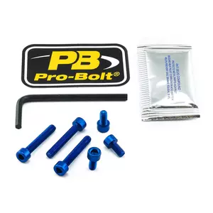 Kraftstofftankdeckelschrauben Pro Bolt blau-1