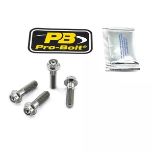 Kit de șuruburi pentru axa roții față Pro Bolt titanium - TIFAPINCH160R