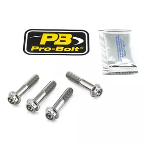 Kit de șuruburi pentru axa roții față Pro Bolt titanium-2