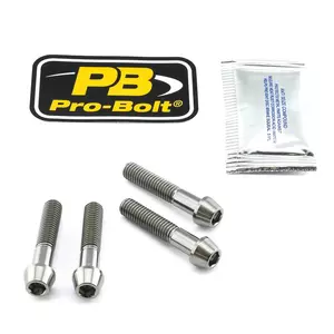 Kit de șuruburi pentru axa roții față Pro Bolt titanium-3