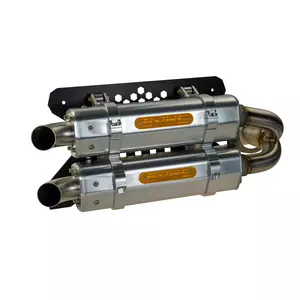RJWC Powersports APX Slip-On RZR silenciador doble de aluminio - 1106104