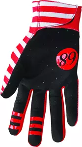 Thor Mainstay Slice rukavice čierne čierne červené biele L-5