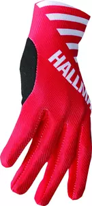 Rękawice cross enduro Thor Hallman Mainstay Slice czarno czerwone białe L-6