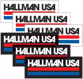 Naklejki Thor Hallman USA 6szt-1