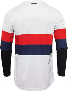 Thor Differ Projektas marškinėliai džemperis Enduro cross tamsiai mėlyna raudona balta XL-2