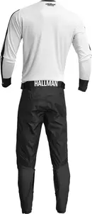 Thor Hallman Differ Roost valkoinen ja musta cross enduro trikoo L L-2
