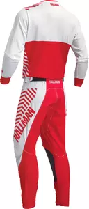 Thor Differ Slice jersey Enduro cross wit en rood M sweatshirt-2