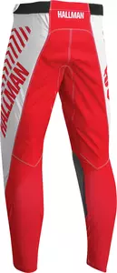 Pantalon Thor Differ Slice enduro cross blanc et rouge 34-3