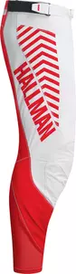 Pantalon Thor Differ Slice enduro cross blanc et rouge 34-4
