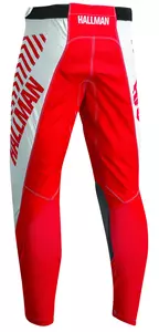 Thor Hallman Differ Slice enduro cross hlače bijele crvene 40-6