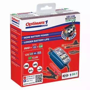 Tecmate Optimate 1 Duo batteriladdare-3