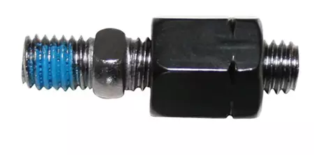 Adapter lusterka Highsider M8 lewy na M8 czarny - 304-047