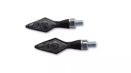 Stražnji pokazivači smjera 3u1 LED Highsider Pen Head Double, crni - 254-284
