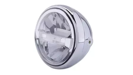 Lampă frontală cu LED Highsider Reno Type4 cromat - 223-152