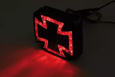 LED Highsider Gothic hátsó lámpa fekete-2