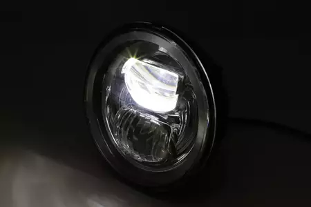 Inserto per lampada anteriore Highsider LED tipo7 con anello da 5 3/4-3