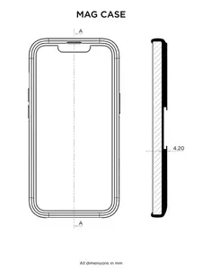 Capa para telemóvel Quad Lock Mag iPhone 12 / Pro-3