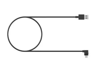 Quad Lock Wireless Charger Wasserdichtes rechtwinkliges Kabel - QLP-MWC-USB-RA