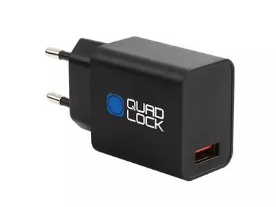 Carregador 230V Quad Lock USB EU Standard Tipo A - QLA-PWB-EU