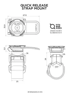 Quad Lock snabbkopplingsrem telefonhållare-2