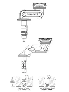 Quad Lock Pro stūres statņa stiprinājuma kronšteins tālruņa uzstādīšanai rāmja galviņā-2