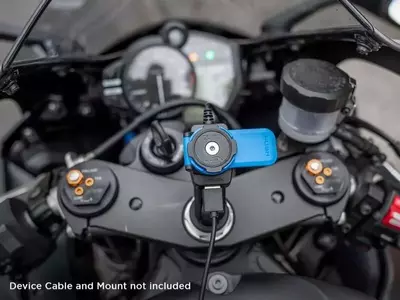 Carregador USB Quad Lock para motociclos-3
