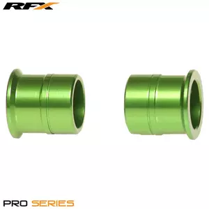 Separadores de rueda delantera RFX Pro verde - FXWS2010099GN