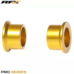 Espaçadores de roda traseira RFX Pro amarelo Suzuki RMZ 250/450 - FXWS3060099YL
