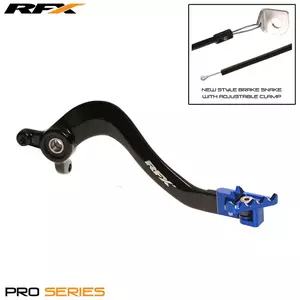 RFX Pro poluga nožne kočnice, crna i plava, Husqvarna TC 85 - FXRB7020099BU