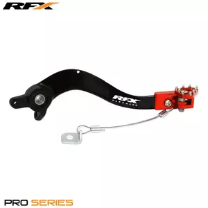 Leva freno a pedale RFX Pro nero arancio - FXRB5010099OR