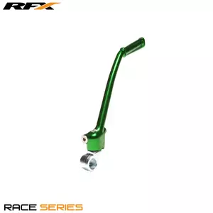 Dźwignia startera kopka RFX Race zielona Kawasaki KX85 - FXKS2050055GN