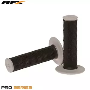 RFX Pro tweecomponenten handgrepen in zwart en grijs - FXHG2010099GY