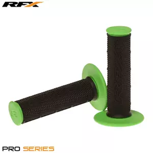 Maniglie bicomponenti RFX Pro nere e verdi - FXHG2010099GN