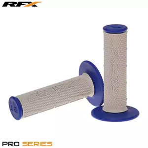 Paire de poignées bi-composant RFX Pro Series partie centrale grise (Gris/Bleu) - FXHG2050099BU