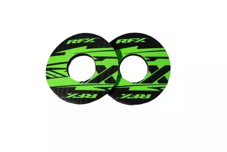 Nakładki na manetki antyodciskowe RFX Sport zielone - FXHG9010000GN