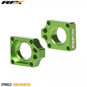 Napínáky zadní nápravy RFX Pro zelené barvy-1
