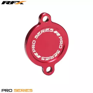 Tampa do filtro de óleo RFX Pro vermelho Kawasaki KXF450 - FXFC2020099RD