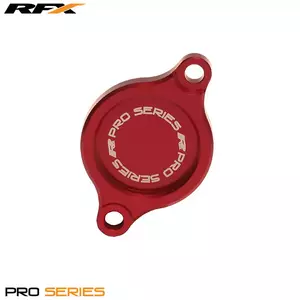 Oliefilterdæksel RFX Pro rød Suzuki RMZ250 450 - FXFC3010099RD