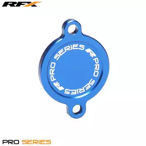 Oliefilterdeksel RFX Pro blauw Kawasaki KXF450-1