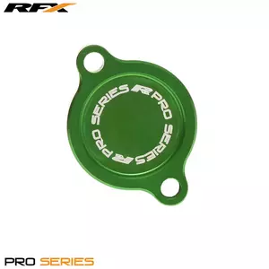 Kryt olejového filtru RFX Pro zelený Kawasaki KXF250 - FXFC2010099GN