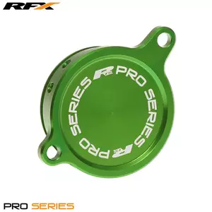 Eļļas filtra vāks RFX Pro zaļš Kawasaki KXF250 - FXFC2020099GN