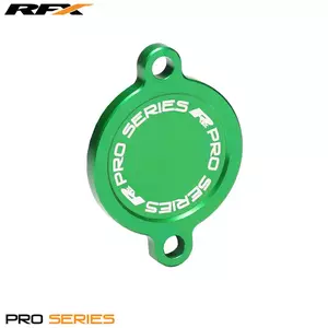 Oliefilterdæksel RFX Pro grøn Kawasaki KXF450-1