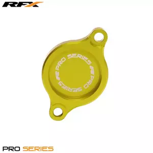 Pokrov oljnega filtra RFX Pro yellow Suzuki RMZ250 450 - FXFC3010099YL