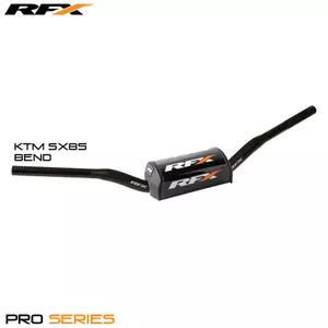 Cobertura do guiador RFX Pro 2.0 F7 28,6 mm preto - FXHB7000999BK