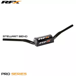 Cobertura de guiador RFX Pro 2.0 F7 28.6mm preto Stewart - FXHB7000299BK